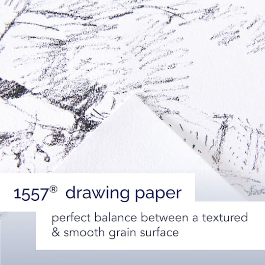 Canson® 1557® Drawing Paper Pad, 9" x 12"